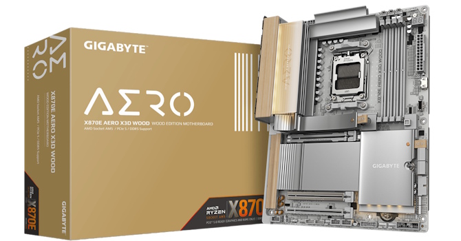 X870E Aero X3D Wood