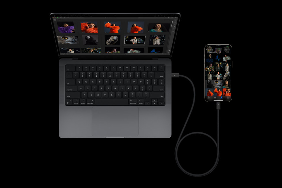 Port USB-C iPhone